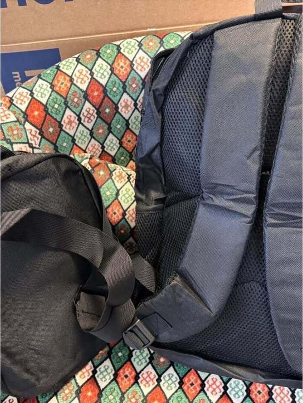 Minecraft Kid's Multi and Blue Bag - Picture 3 of 5